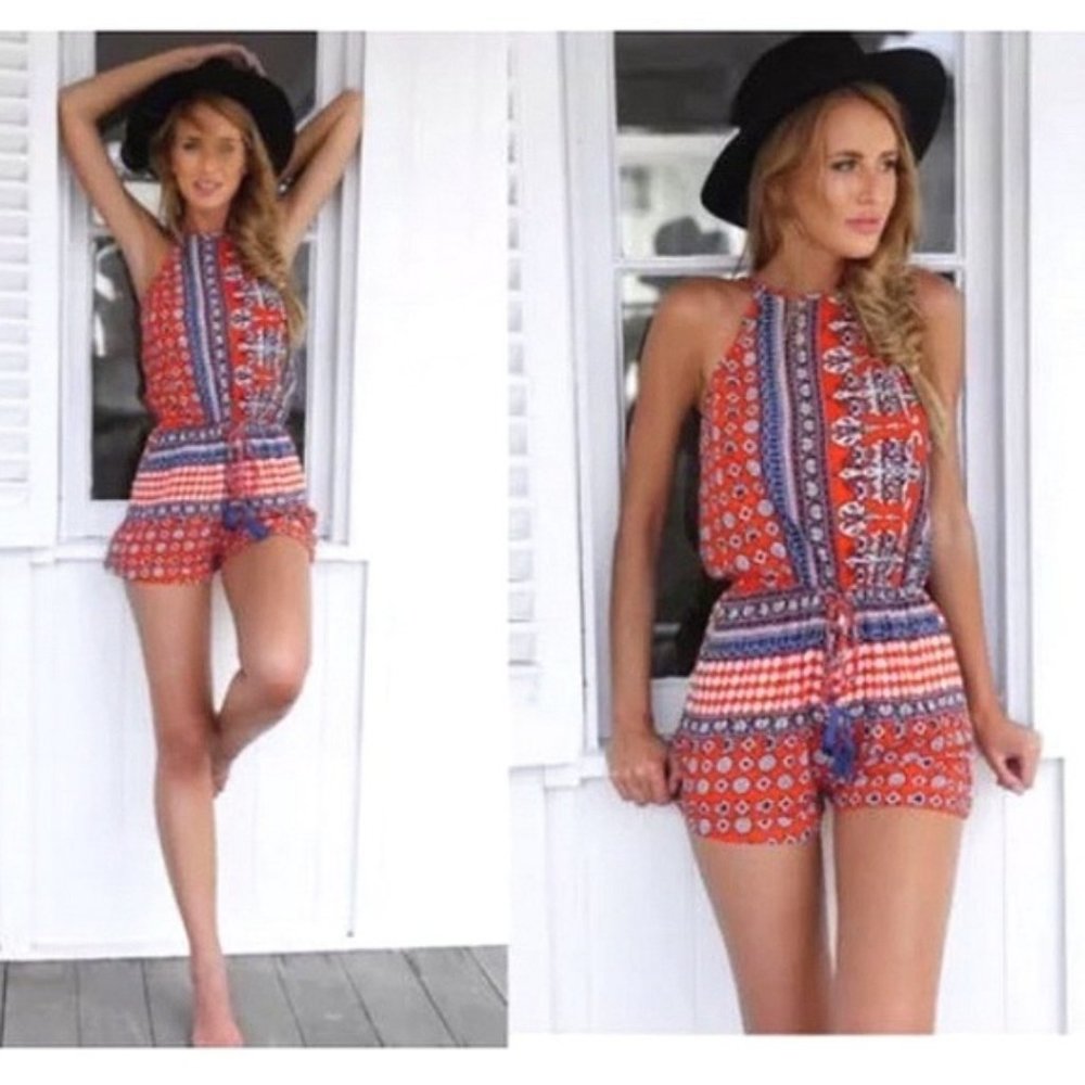 LF Debbie Dabbie Angel Biba Boho Romper